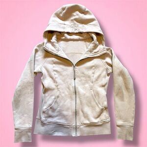 Cozy Cream Lululemon Zip-Up Hoodie
